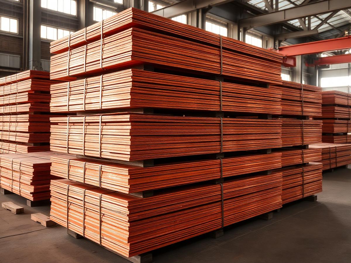 Copper Cathodes — industrial supply material